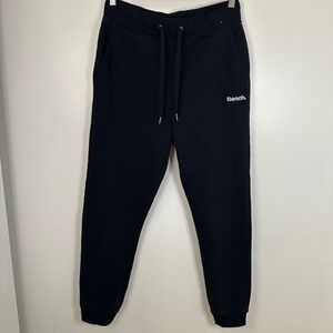 Bench‎ Black Jogger Sweatpants S/P Casual Lounge Comfort Athleisure